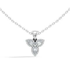 Elegant 0.53 Carat Pear Cut Diamond Pendant Perfect Gift for Women - HIGHCARAT DIAMONDS