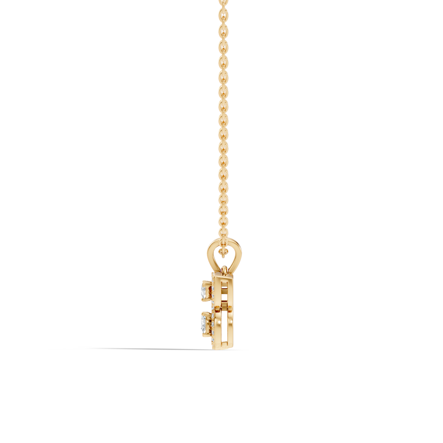 Elegant 0.53 Carat Pear Cut Diamond Pendant Perfect Gift for Women - HIGHCARAT DIAMONDS