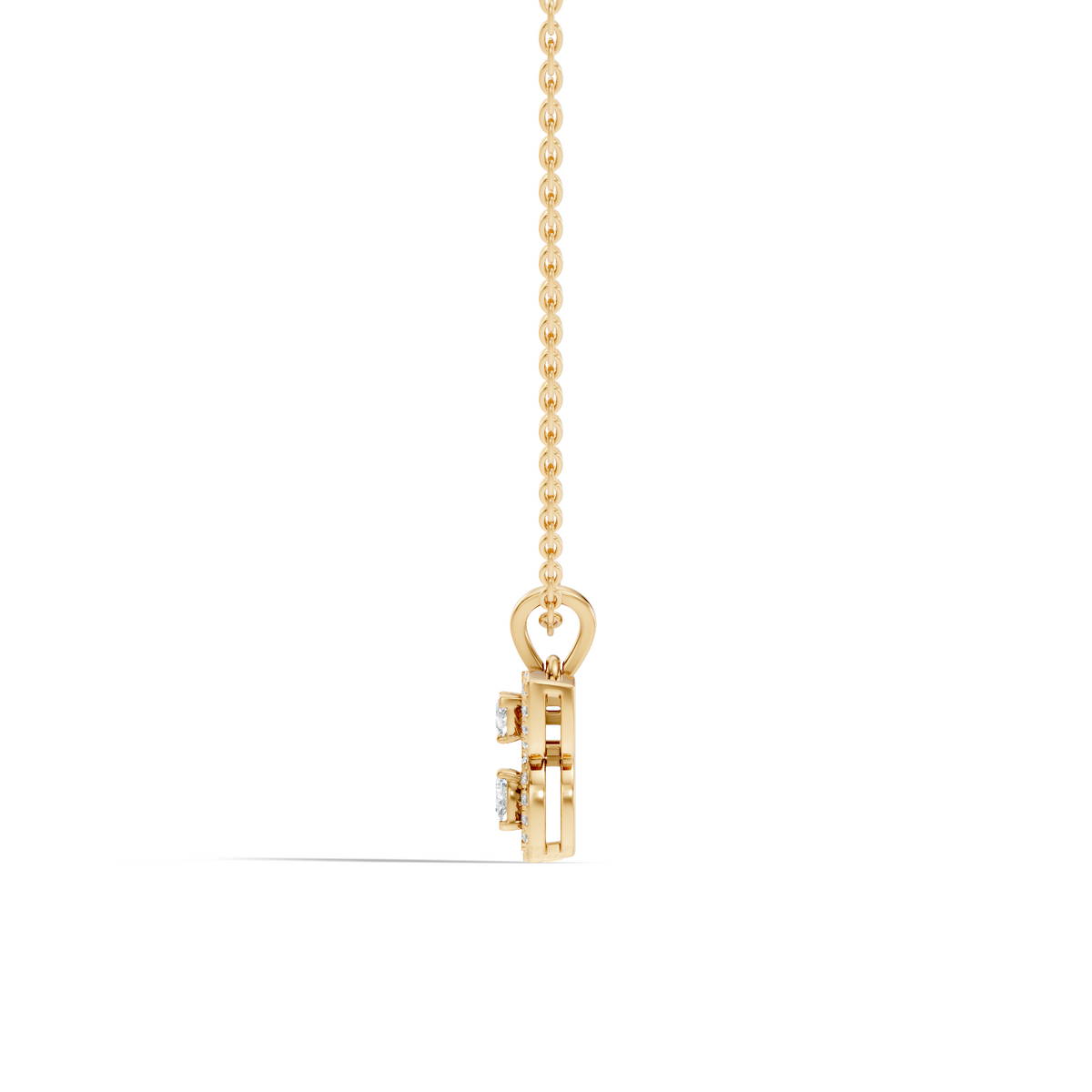 Elegant 0.53 Carat Pear Cut Diamond Pendant Perfect Gift for Women - HIGHCARAT DIAMONDS
