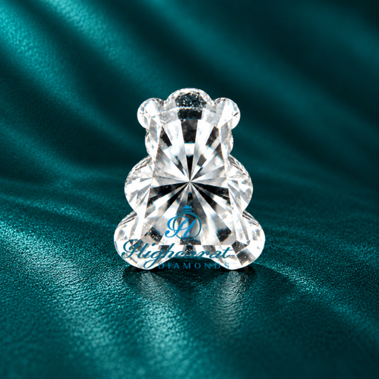 Unique Teddy Bear Shape Lab Grown Diamond