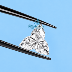 Fancy Lotus Shaped Lab Grown Diamond from Different Angles