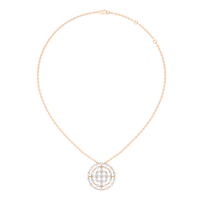 Sustainable Luxury Marquise Cut Lab Grown- Natural  Diamond Pendant  Everyday Elegance For Women - HIGHCARAT DIAMONDS
