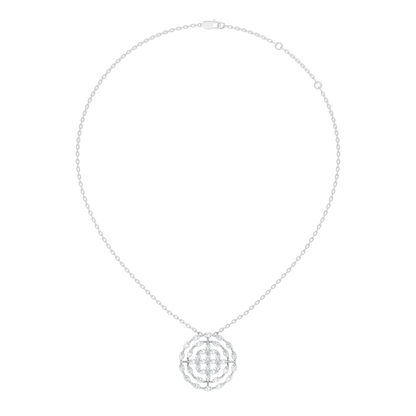 Sustainable Luxury Marquise Cut Lab Grown- Natural  Diamond Pendant  Everyday Elegance For Women - HIGHCARAT DIAMONDS
