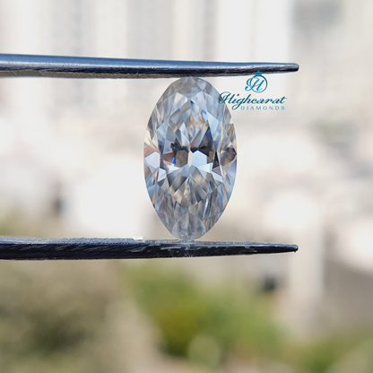 Elegant Marquise cut lab grown diamond featuring elongated brilliance and timeless appeal
