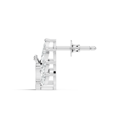 Marquise Cut 1.96 Ct Natural & Lab Grown Diamond Unique Diamond Earrings For Women - HIGHCARAT DIAMONDS