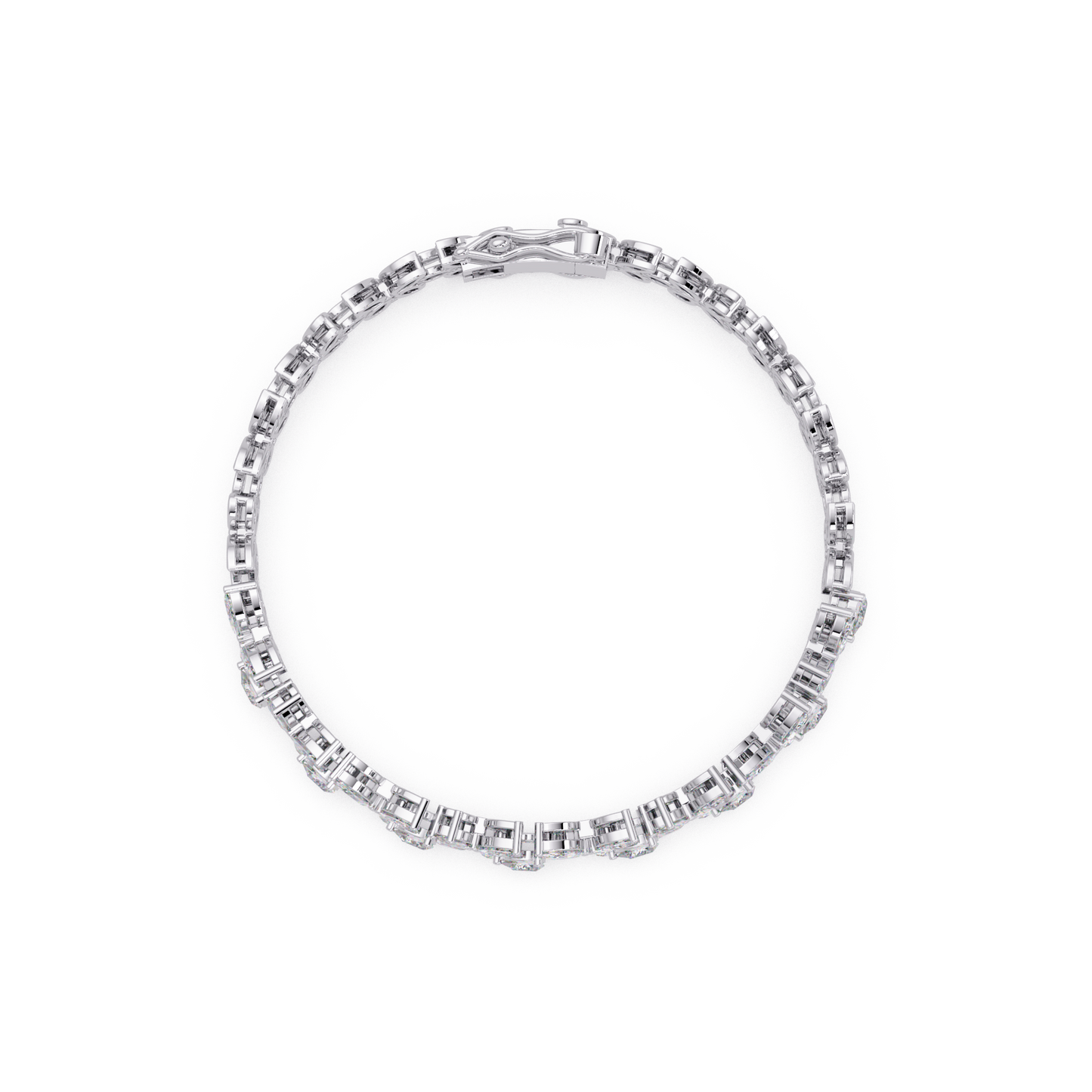 Marquise Lab Grown Diamond Floral Bracelet - HIGHCARAT DIAMONDS