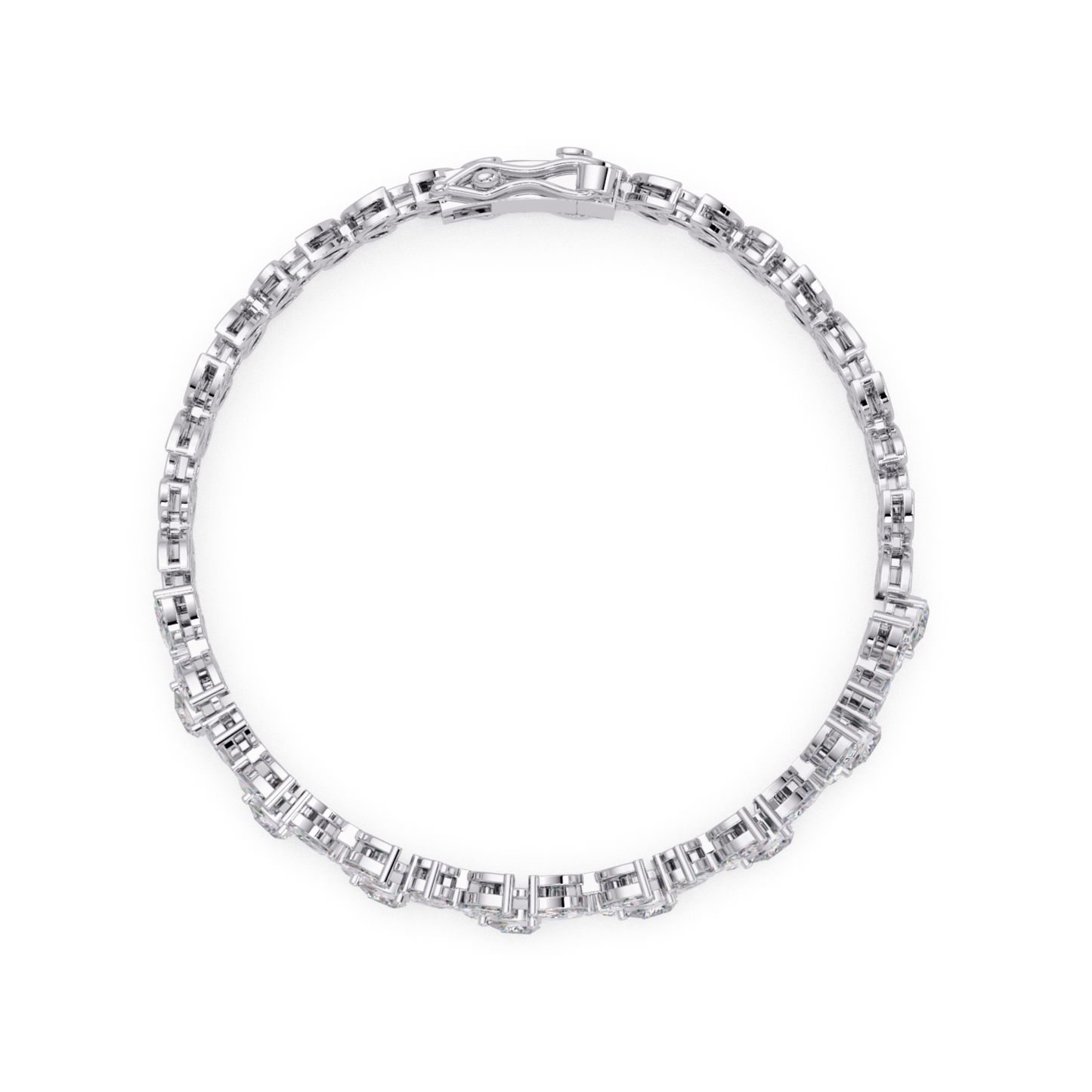 Marquise Lab Grown Diamond Floral Bracelet - HIGHCARAT DIAMONDS
