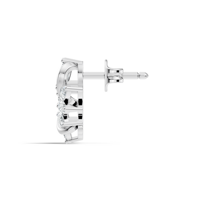 Women's 14K Gold Marquise Labgrown Diamond  Vintage Stud Earrings For Women's - HIGHCARAT DIAMONDS