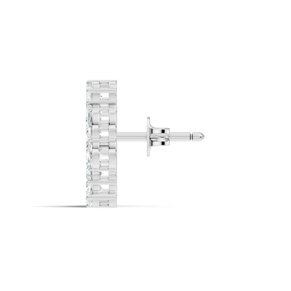 3.89 Ct Stunning Marquise And Pear Diamond Floral Stud Earrings Daliy Wear Earring For Women - HIGHCARAT DIAMONDS