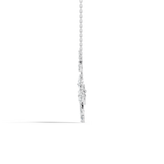Round Cut Elegant Jewelry For Women New Pendant Natural Diamond Golden Blossom - HIGHCARAT DIAMONDS