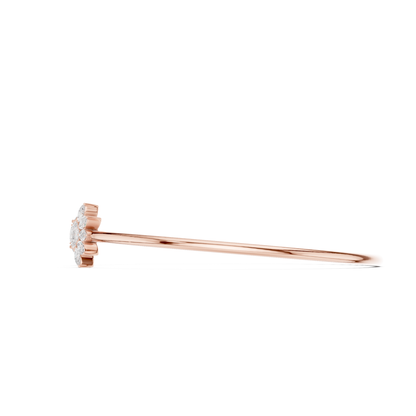 Marquise & Princess Cut Lab Grown Diamond Handcrafted Dainty Bracelet - HIGHCARAT DIAMONDS