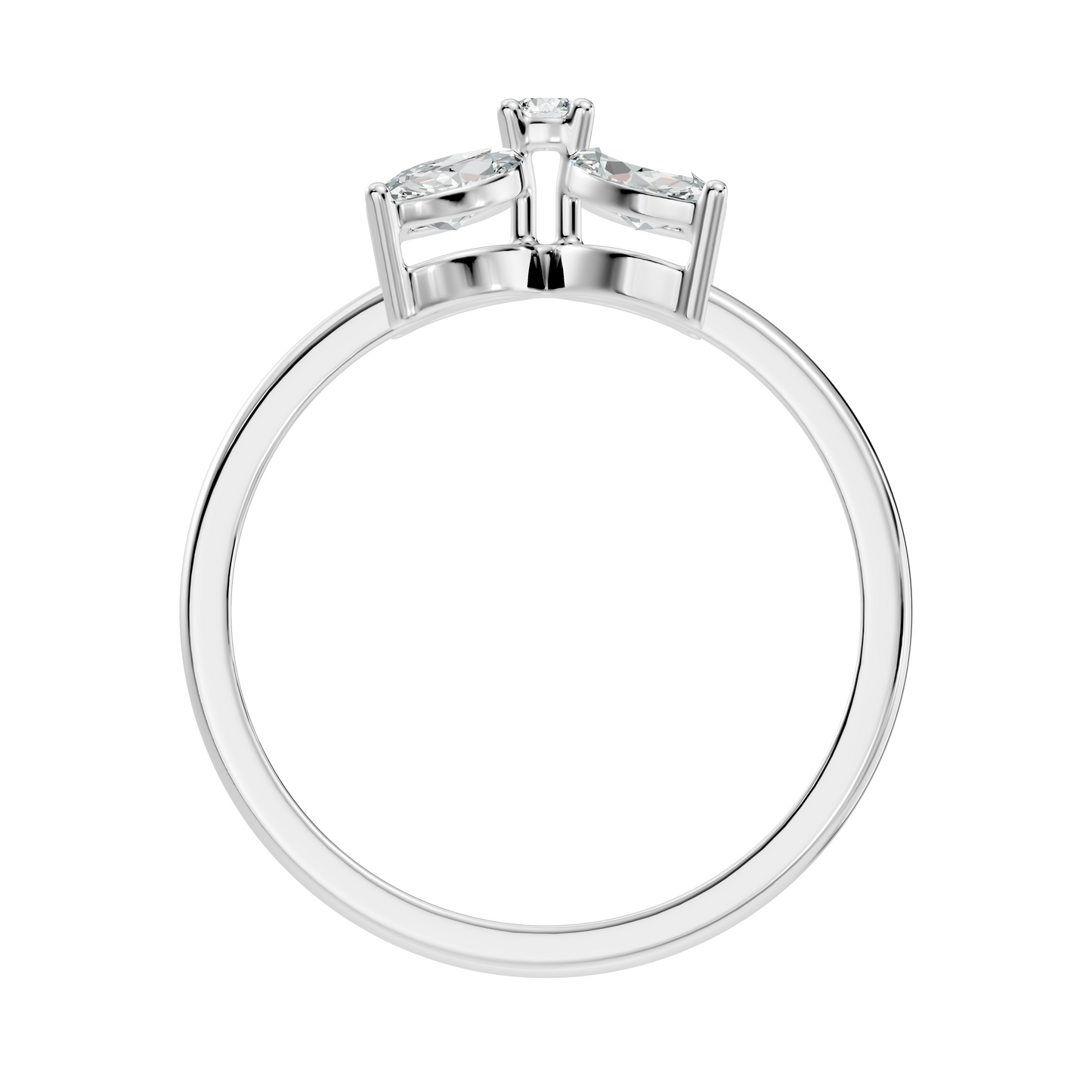Round and Marquise Cut Lab Grown and Natural Diamond Vintage Minimalist Stunning Ring For Women's - HIGHCARAT DIAMONDS