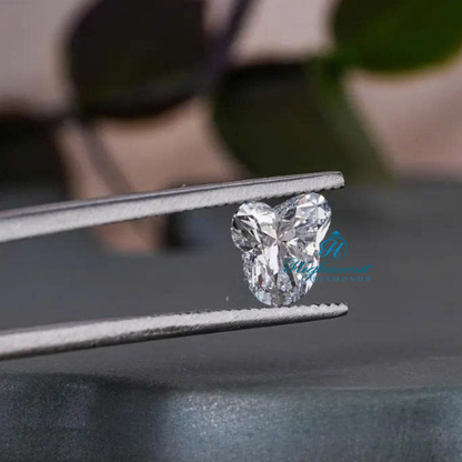 Mickey Mouse Shape Lab-Grown Diamond  Unique Cartoon Cut Stone For Cute Fine Jewelry