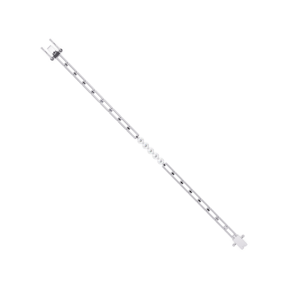 Minimal Five Stone Lab Grown Diamond Link Bracelet - HIGHCARAT DIAMONDS