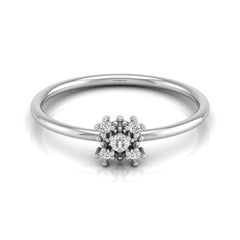 Minimalist 0.06 CT Round Cut Band Ring For Women's Charming Jewelry For  Dailywear - HIGHCARAT DIAMONDS