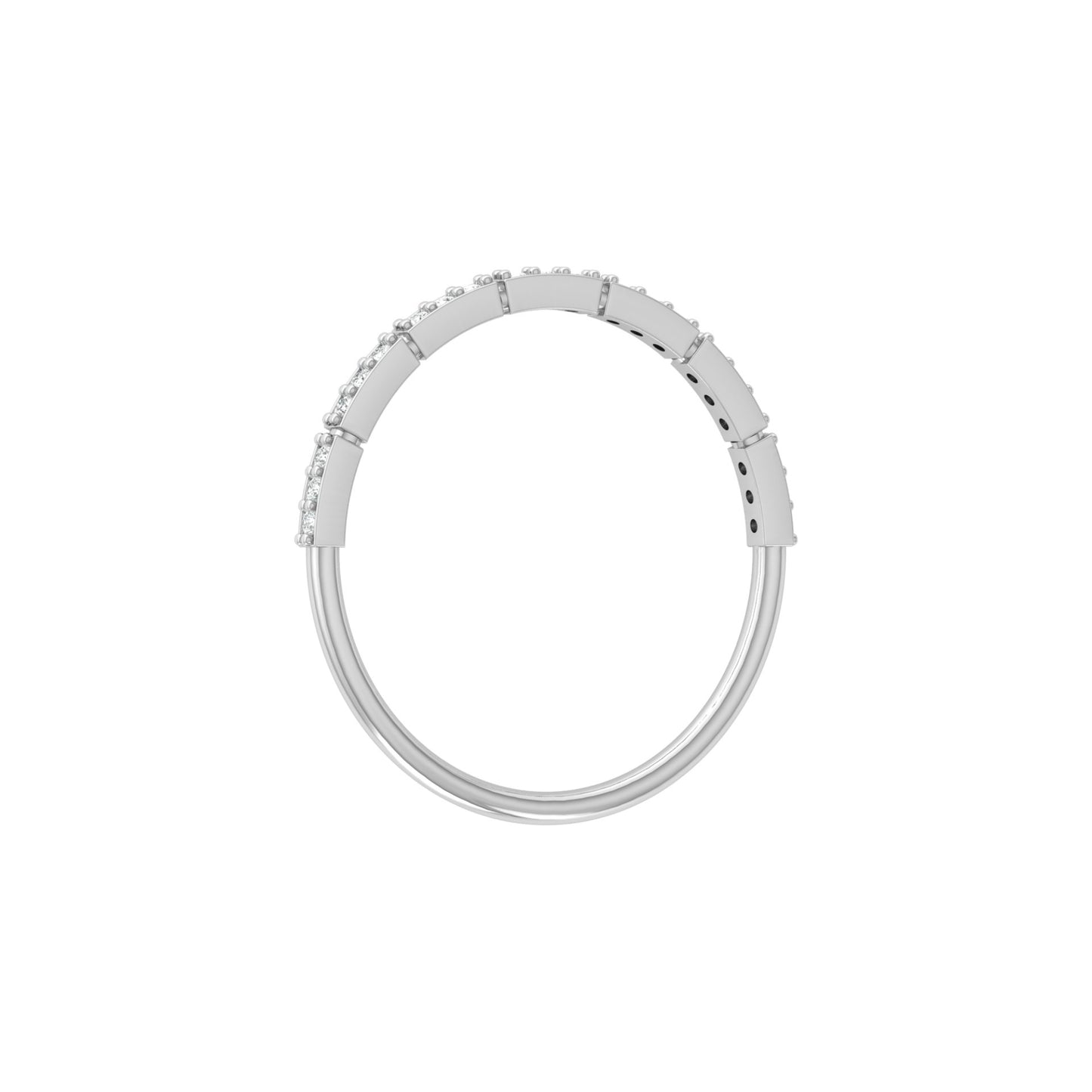 Minimalist Gold Ring Band For Women's  Modern & Elegant Daily Wear Design In 14K Solid Gold - HIGHCARAT DIAMONDS