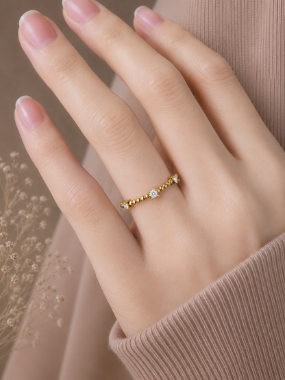 Minimalist Three Stone Anniversary Gift Ring For Her Stunning Quality Affordable Price - HIGHCARAT DIAMONDS