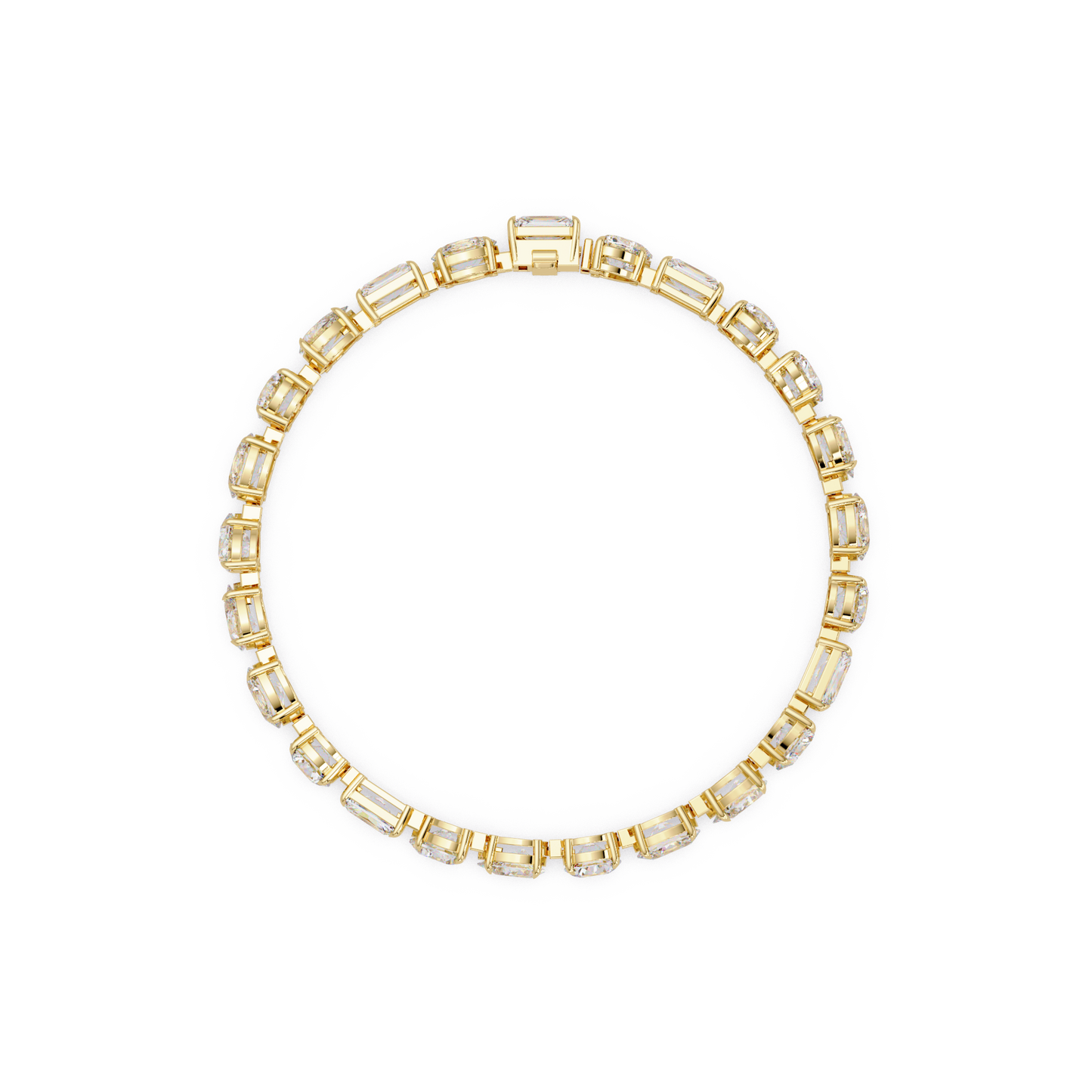 Mixed Shape Lab Grown Diamond Link Tennis Bracelet - HIGHCARAT DIAMONDS