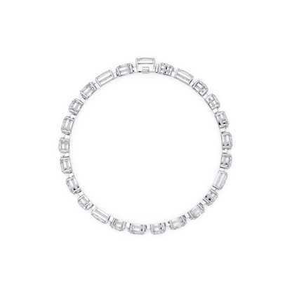 Mixed Shape Lab Grown Diamond Link Tennis Bracelet - HIGHCARAT DIAMONDS