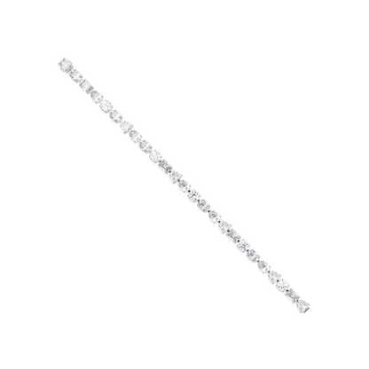 Mixed Shape Lab Grown Diamond Link Tennis Bracelet - HIGHCARAT DIAMONDS