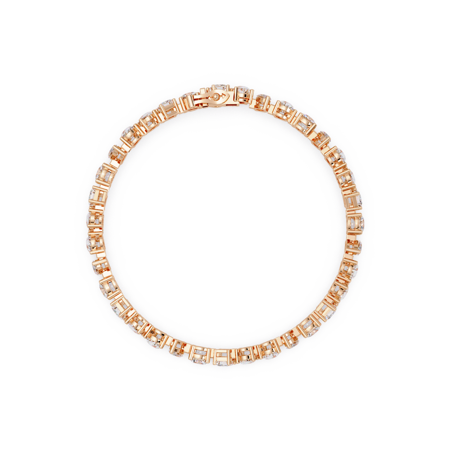 Mixed Shape Lab-Grown Diamond Tennis Bracelet - HIGHCARAT DIAMONDS