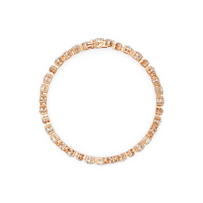 Mixed Shape Lab-Grown Diamond Tennis Bracelet - HIGHCARAT DIAMONDS