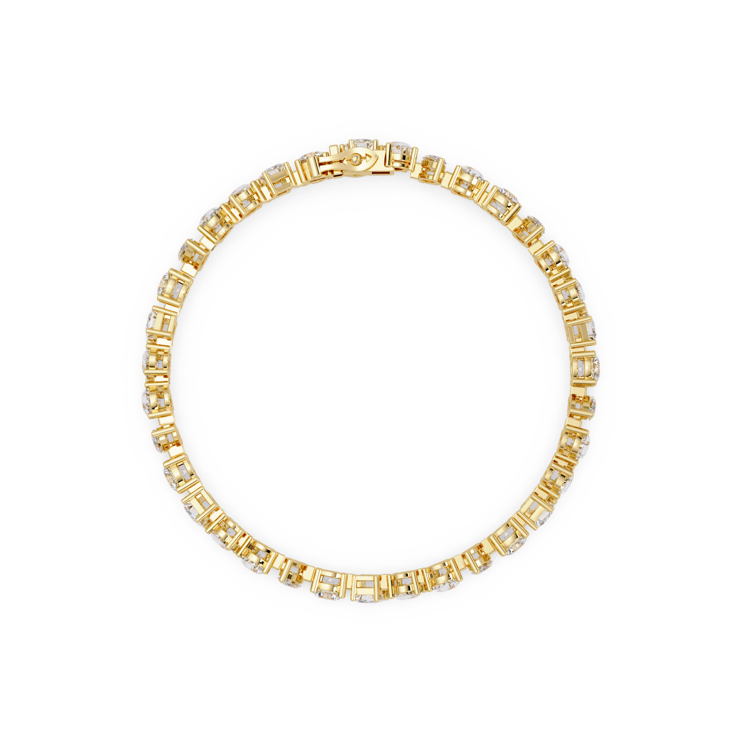 Mixed Shape Lab-Grown Diamond Tennis Bracelet - HIGHCARAT DIAMONDS
