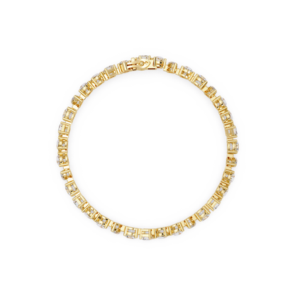 Mixed Shape Lab-Grown Diamond Tennis Bracelet - HIGHCARAT DIAMONDS