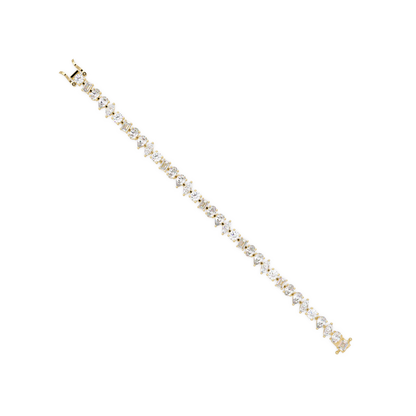 Mixed Shape Lab-Grown Diamond Tennis Bracelet - HIGHCARAT DIAMONDS