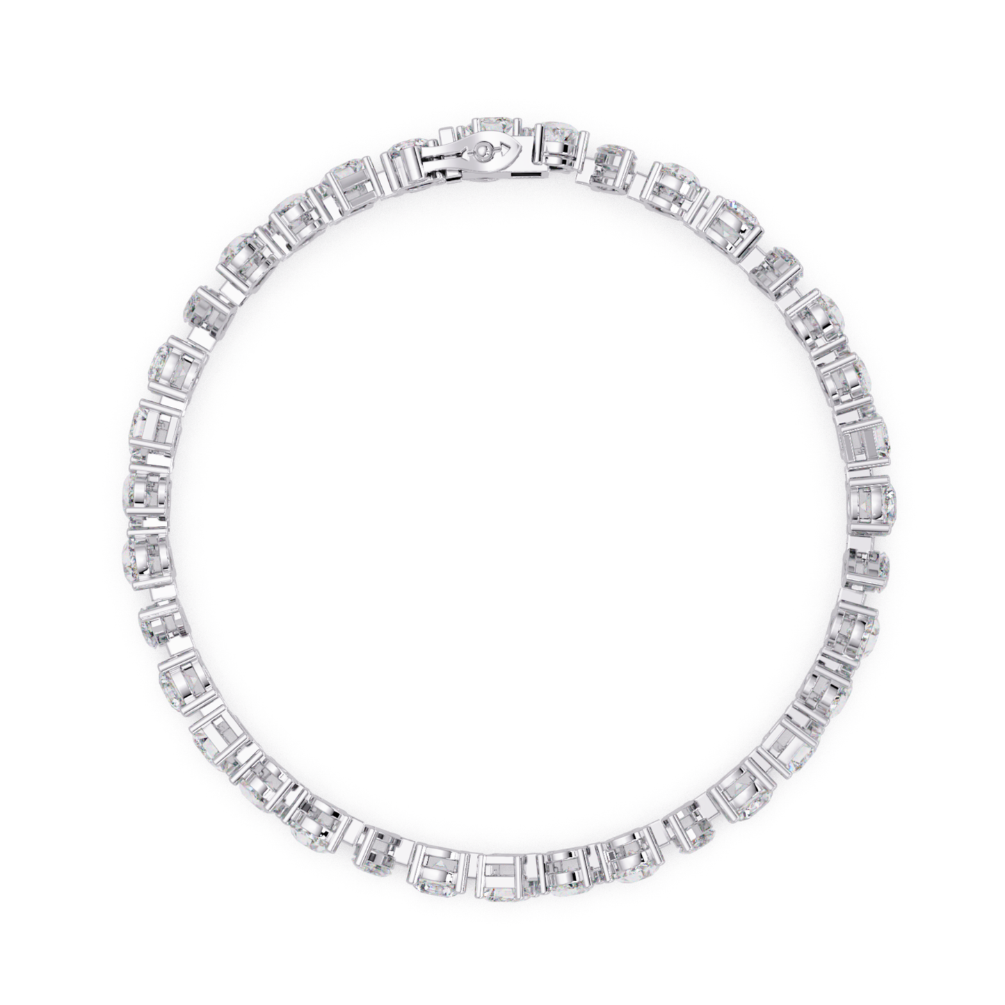 Mixed Shape Lab-Grown Diamond Tennis Bracelet - HIGHCARAT DIAMONDS