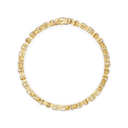 Mixed Shape Lab-Grown Diamond Tennis Bracelet - HIGHCARAT DIAMONDS