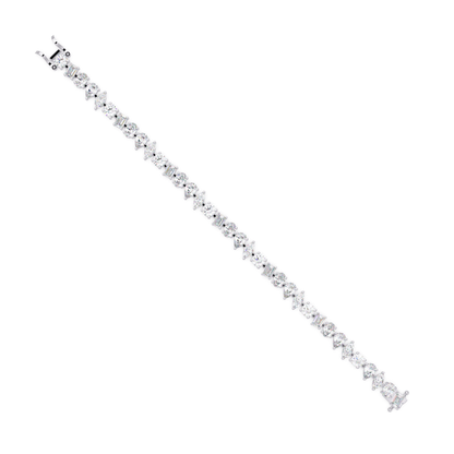 Mixed Shape Lab-Grown Diamond Tennis Bracelet - HIGHCARAT DIAMONDS