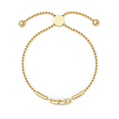 Multi Shape Lab Grown Diamond Cluster Bracelet - HIGHCARAT DIAMONDS