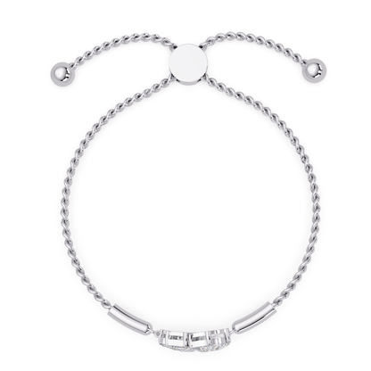 Multi Shape Lab Grown Diamond Cluster Bracelet - HIGHCARAT DIAMONDS