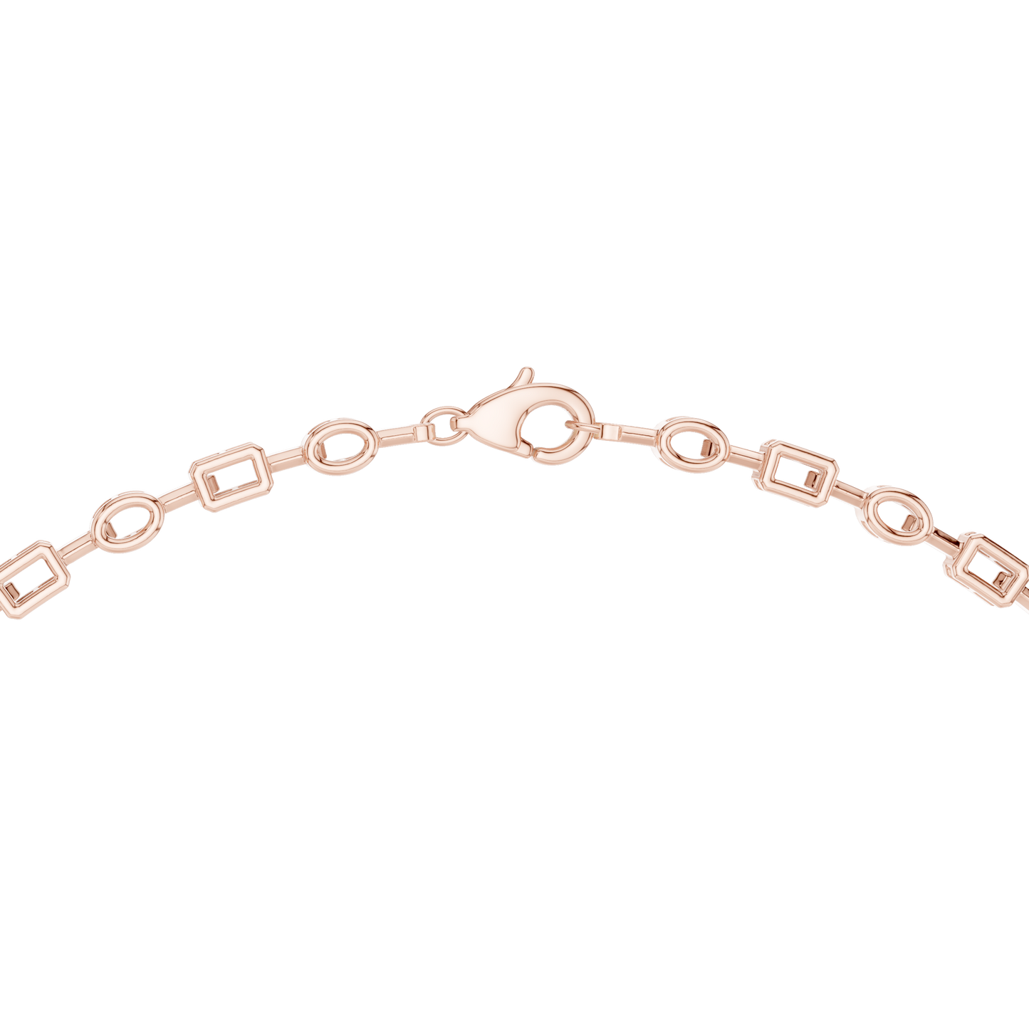 Round, Oval, Emerald At All Shapes Lab grown Diamond 14k Solid Gold Antic Look Diamond Necklace for Her - HIGHCARAT DIAMONDS