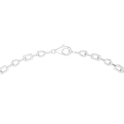 Round, Oval, Emerald At All Shapes Lab grown Diamond 14k Solid Gold Antic Look Diamond Necklace for Her - HIGHCARAT DIAMONDS