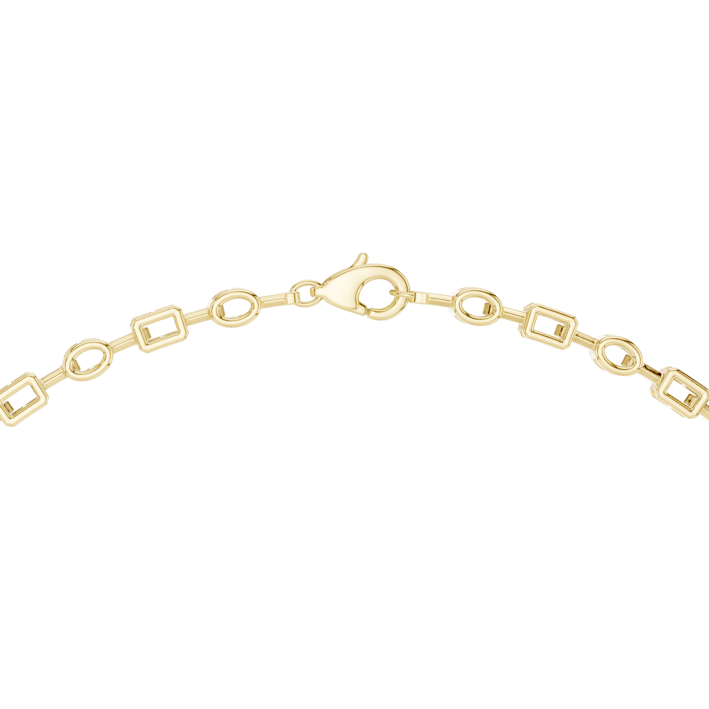 Round, Oval, Emerald At All Shapes Lab grown Diamond 14k Solid Gold Antic Look Diamond Necklace for Her - HIGHCARAT DIAMONDS