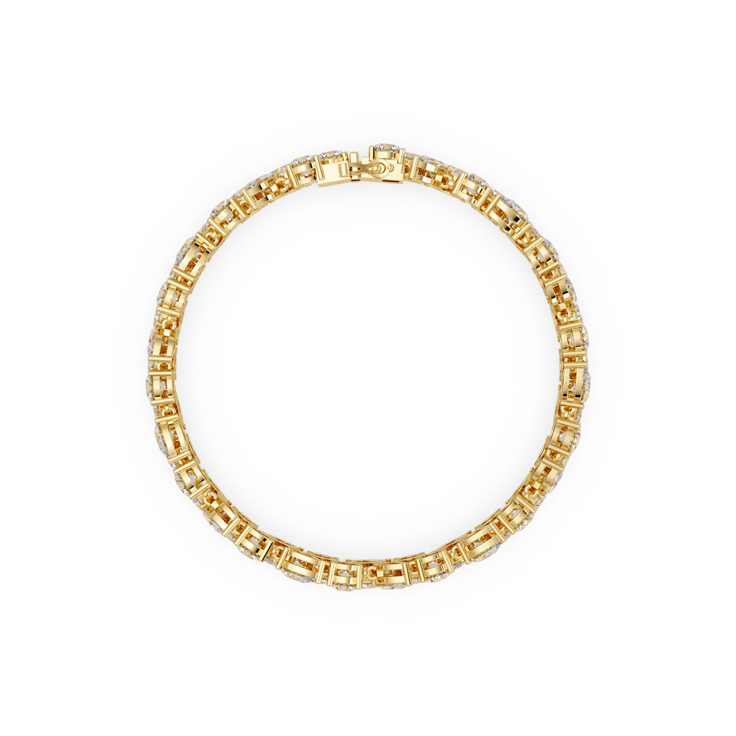 Multi Shape Lab Grown Diamond Floral Bracelet - HIGHCARAT DIAMONDS