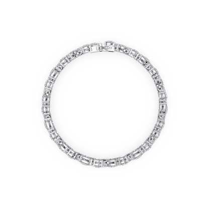 Multi Shape Lab Grown Diamond Floral Bracelet - HIGHCARAT DIAMONDS