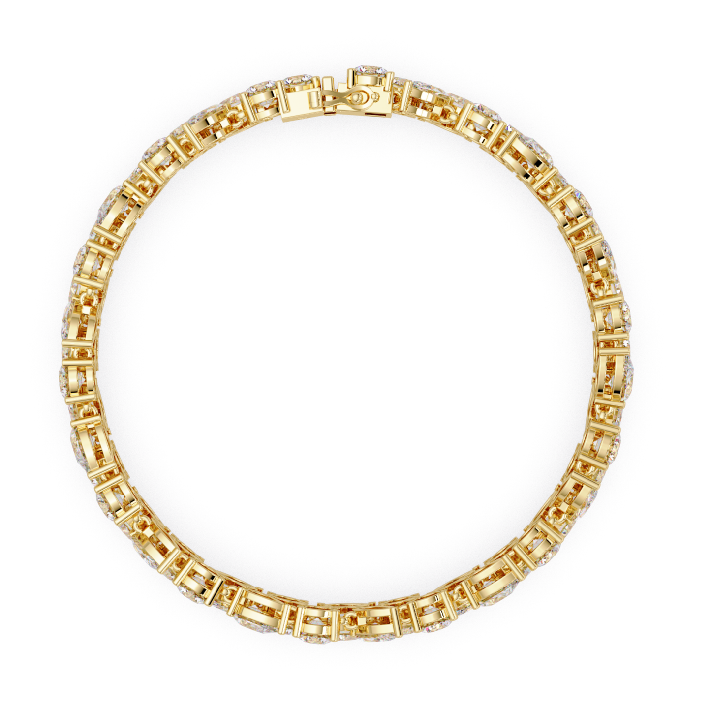 Multi Shape Lab Grown Diamond Floral Bracelet - HIGHCARAT DIAMONDS