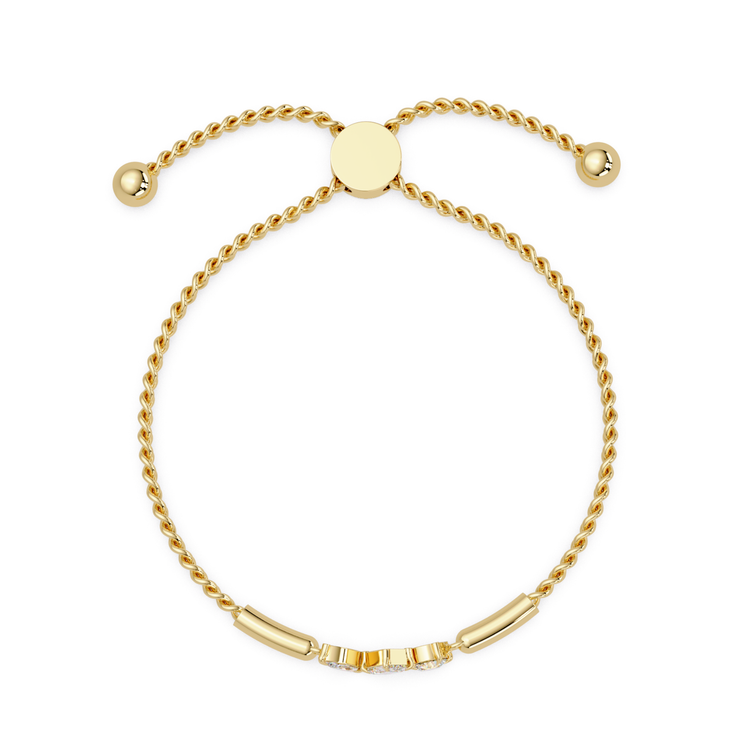 Multi Shape Lab Grown Diamond Rose Gold Bracelet - HIGHCARAT DIAMONDS