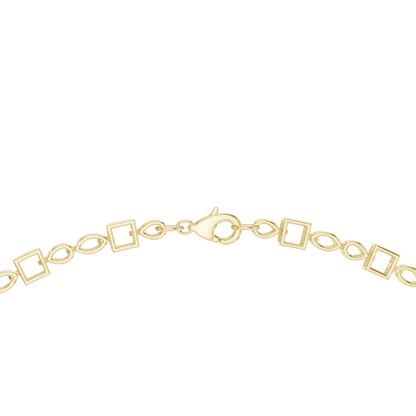 23.22 Ct Pear, Princess And Marquise Cut Lab Grown Diamond New Classic Diamond Necklace for Her - HIGHCARAT DIAMONDS