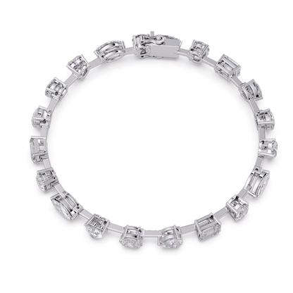 Multi Shape Lab Grown Diamond Tennis Bracelet - HIGHCARAT DIAMONDS