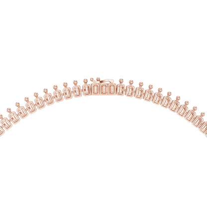 Round, Princess, Pear, Marquise, Emerald, Radiant  All Shapes Lab Grown Diamond Necklace For Her Wedding Gift - HIGHCARAT DIAMONDS