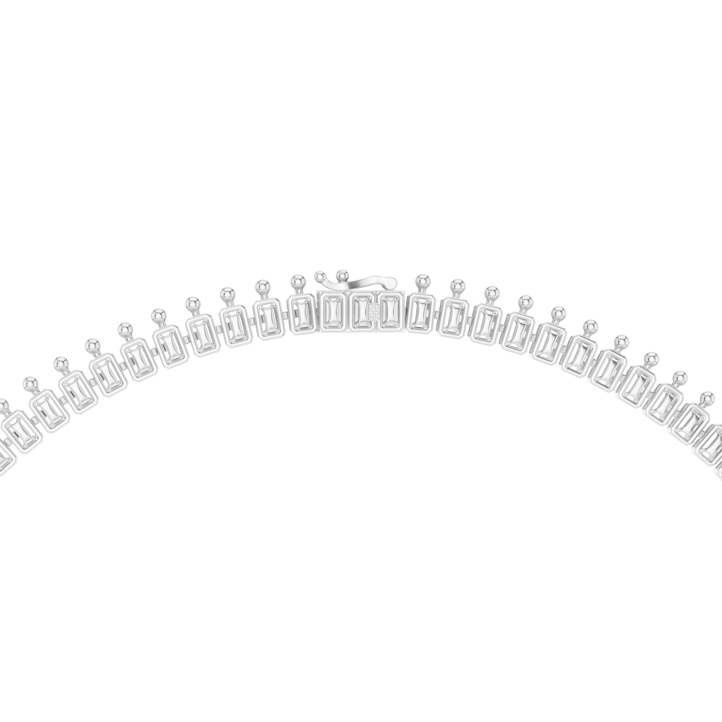 Round, Princess, Pear, Marquise, Emerald, Radiant  All Shapes Lab Grown Diamond Necklace For Her Wedding Gift - HIGHCARAT DIAMONDS