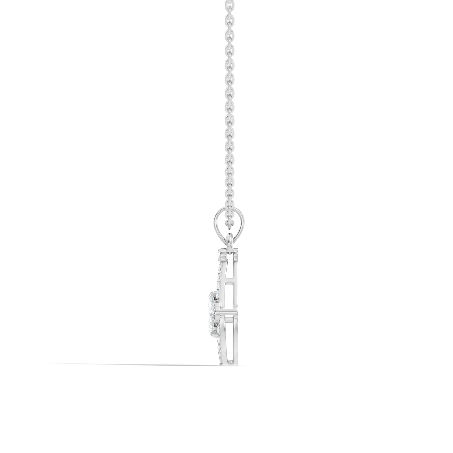 Elegant Women's Diamond Pendant 1.19 Carat Minimalist Handmade Necklace Pendant - HIGHCARAT DIAMONDS