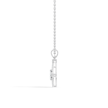 Elegant Women's Diamond Pendant 1.19 Carat Minimalist Handmade Necklace Pendant - HIGHCARAT DIAMONDS