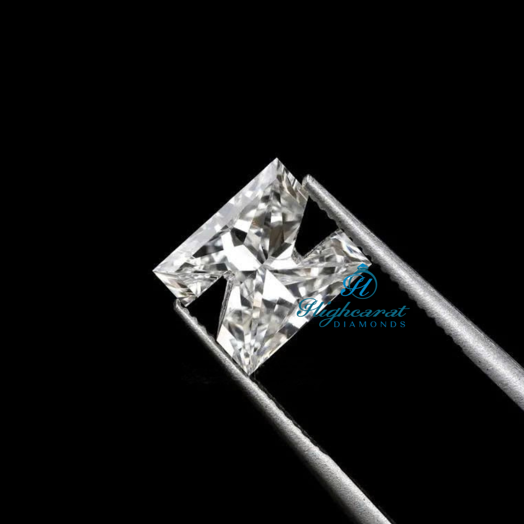 N Shape Luxury Lab Diamond  Unique  Cut For Modern Fine Jewelry Collections - HIGHCARAT DIAMONDS
