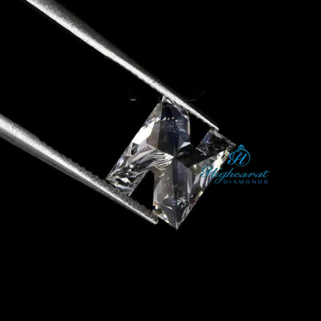 N Shape Luxury Lab Diamond  Unique  Cut For Modern Fine Jewelry Collections - HIGHCARAT DIAMONDS