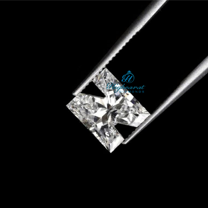 N Shape Luxury Lab Diamond  Unique  Cut For Modern Fine Jewelry Collections